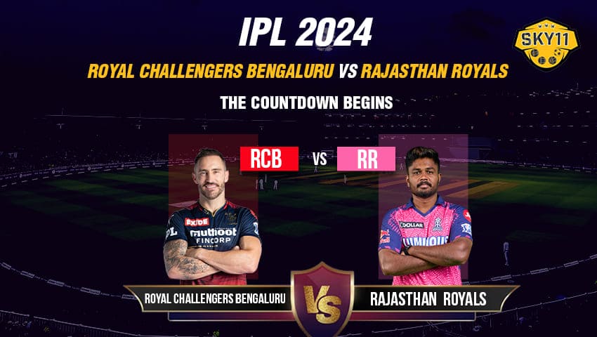 You are currently viewing IPL 2024: Royal Challengers Bengaluru vs Rajasthan Royal: The Countdown Begins 