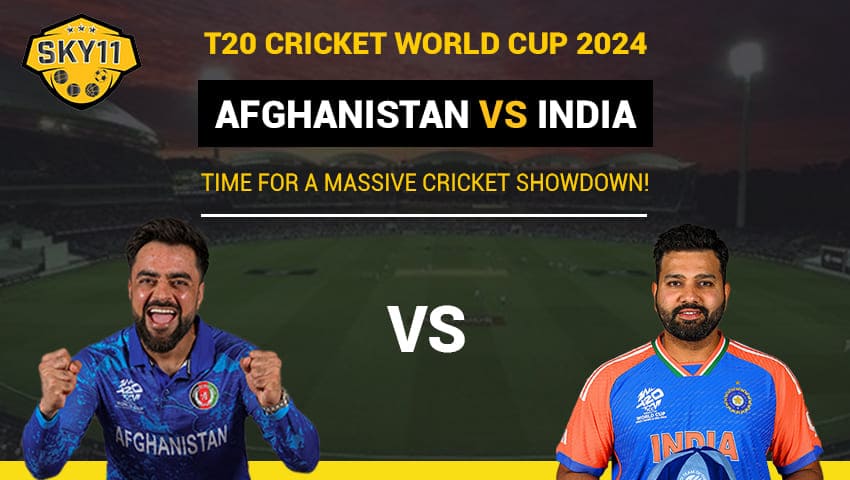 T20 Cricket World Cup 2024: Afghanistan vs India Showdown